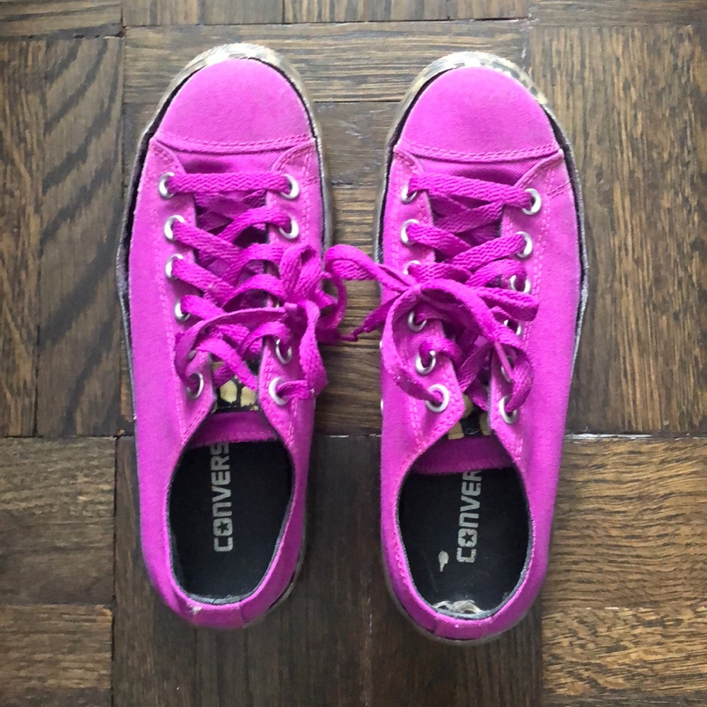Purple Converse